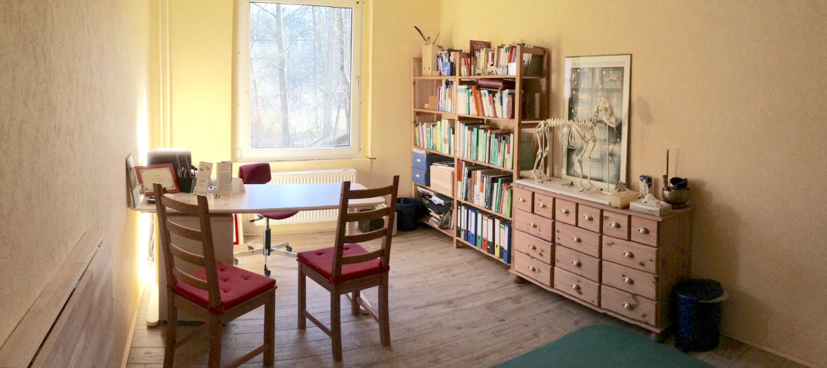 Osteopathische Tierheilpraxis im Morsbachtal ziwschen Wuppertal und Remscheid